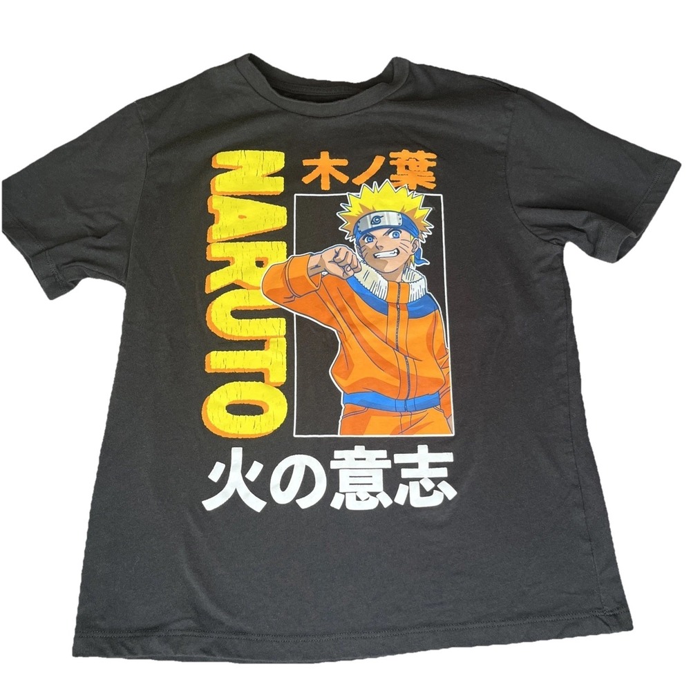Naruto Youth Graphic Art Class Target T-Shirt  Boys Lg 10-12 Anime